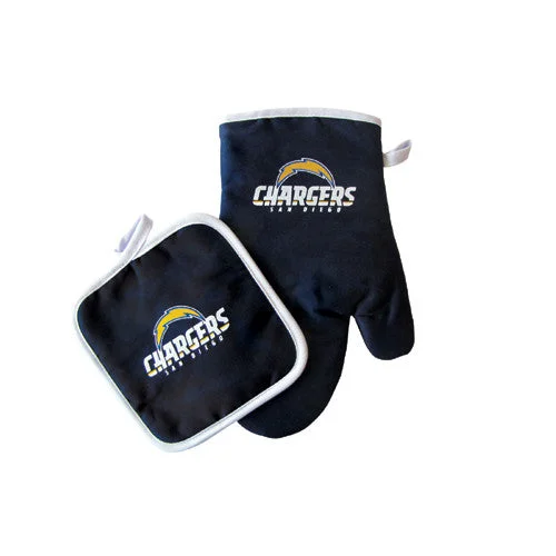 Quick-dry camp jacket-San Diego Chargers NFL Oven Mitt and Pot Holder Set