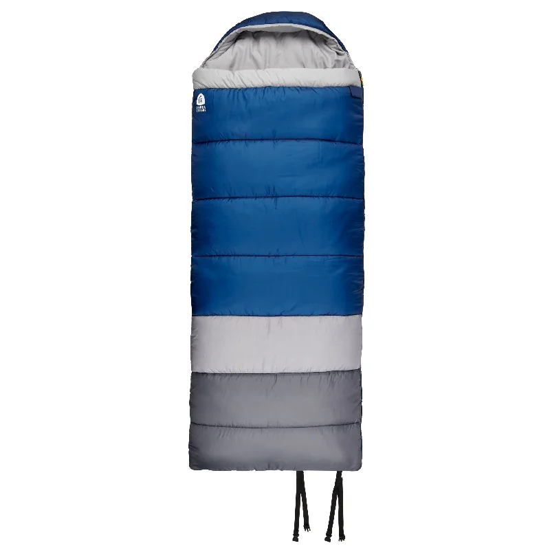 Waterproof dry gear bag-Sierra Designs Boswell 20° Degree Synthetic Sleeping Bag - Blue/Grey