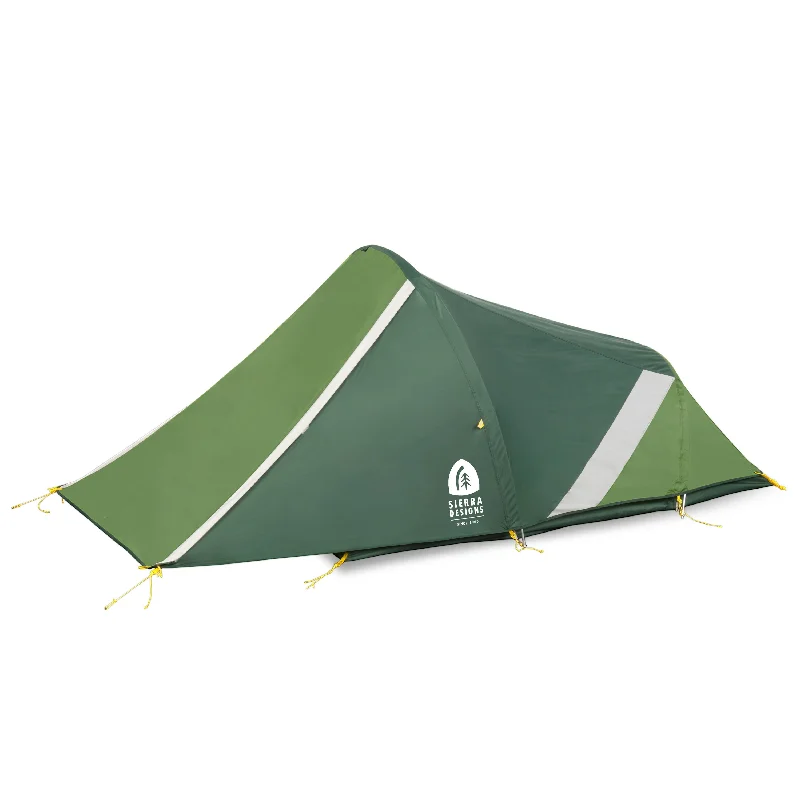 Heavy-duty tent ropes-Sierra Designs Clip Flashlight 3000 2 Two Person Tent - Green