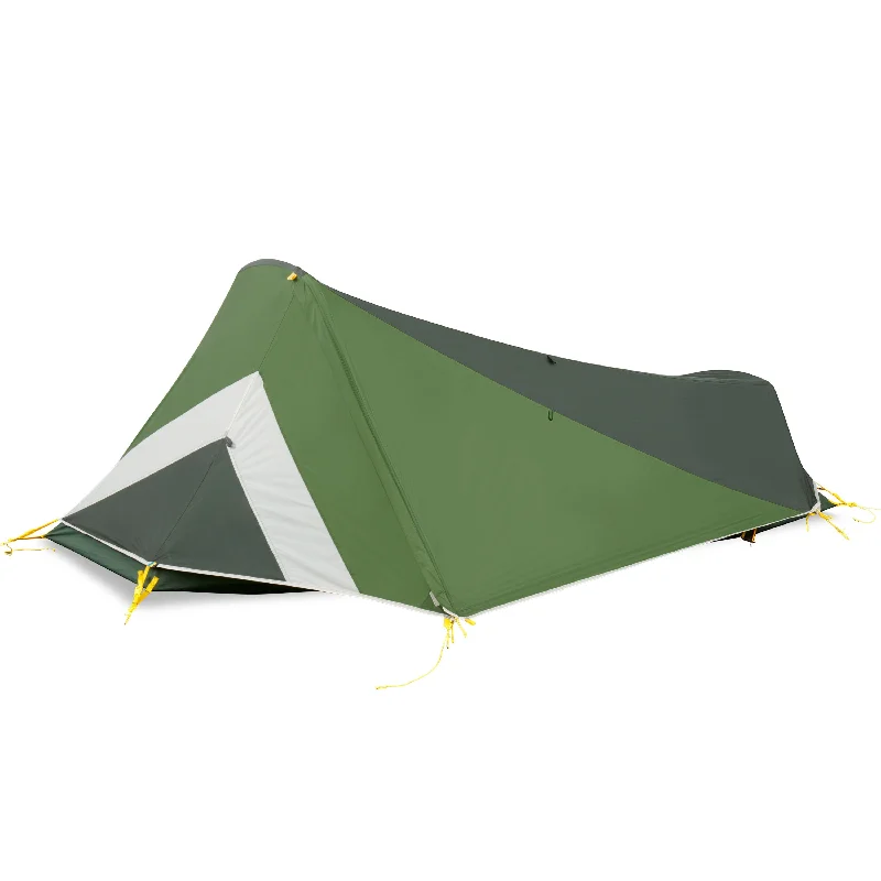 Reflective tent lines-Sierra Designs High Side 3000 1 One Person Tent - Green