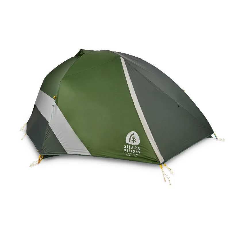 Foldable camp knife-Sierra Designs Meteor Lite 3000 2P Two Person Tent - Green