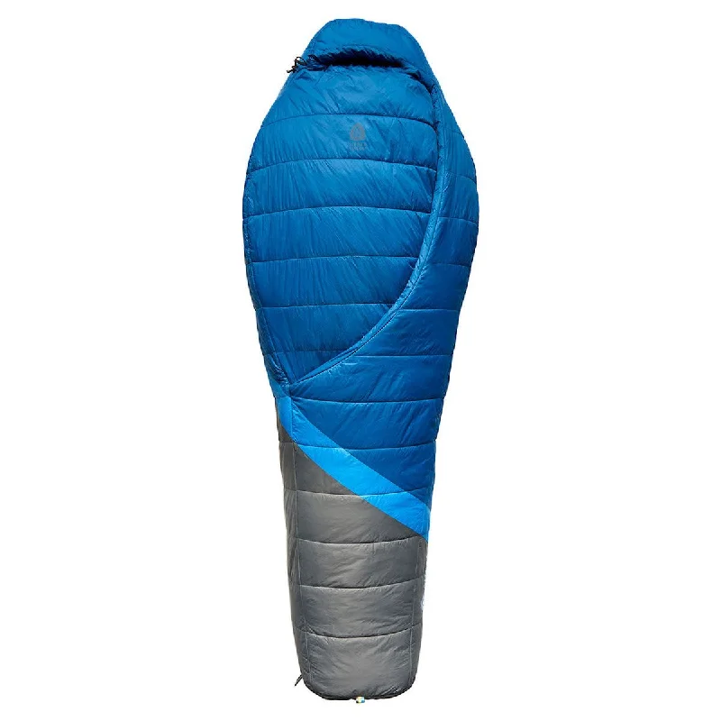 Portable camping drip coffee-Sierra Designs Night Cap 20° Degree Synthetic Sleeping Bag - Moroccan Blue