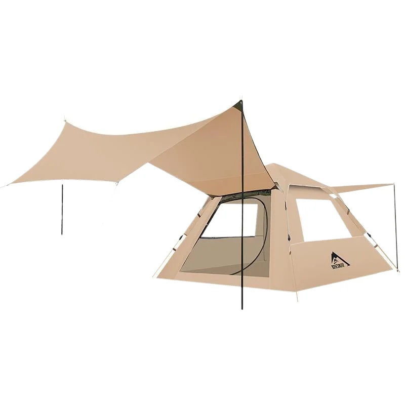 Collapsible camp lantern-Small Canopy Tent 210 * 210 * 140cm