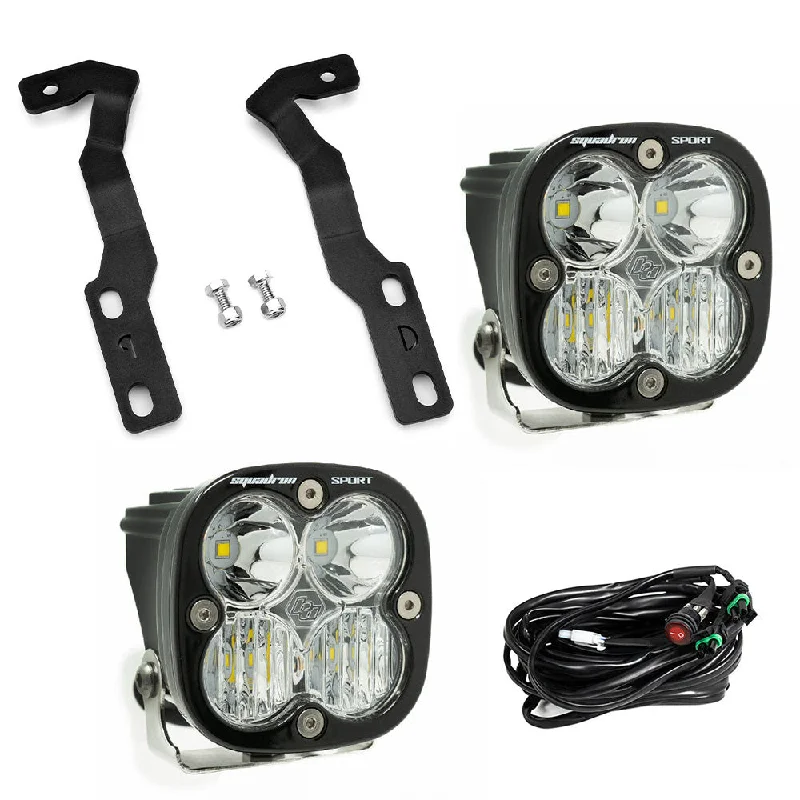 Heavy-duty tarp clips-Squadron LED Ditch Light Kit Tundra (2022+)