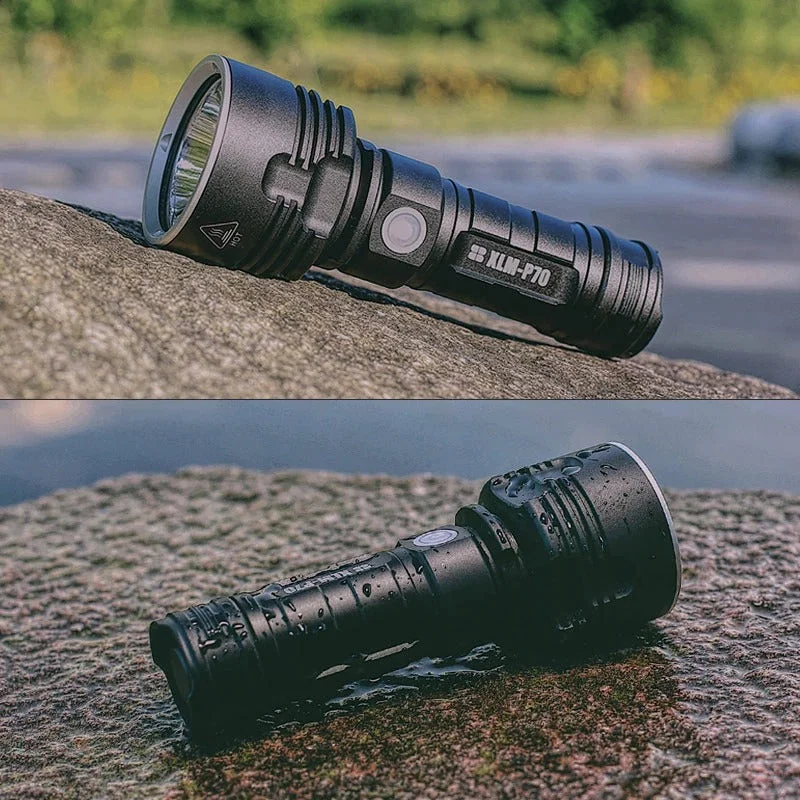 Lightweight rain canopy-Strong Flashlight Focusing Led Flash Light Rechargeable Super Bright LED Outdoor Xenon Lamp