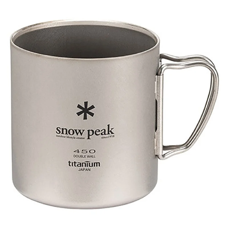 Foldable camp multi-tool-Titanium Double Wall Mug