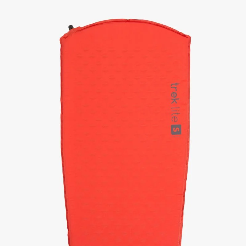 Insulated camp canteen-Trek Lite S Self Inflating Sleeping Base Mat - Red