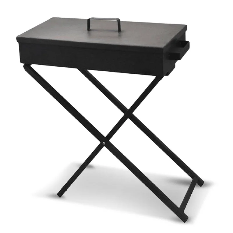 Anti-slip tent pad-Wallaroo Charcoal BBQ Grill - Adjustable Height