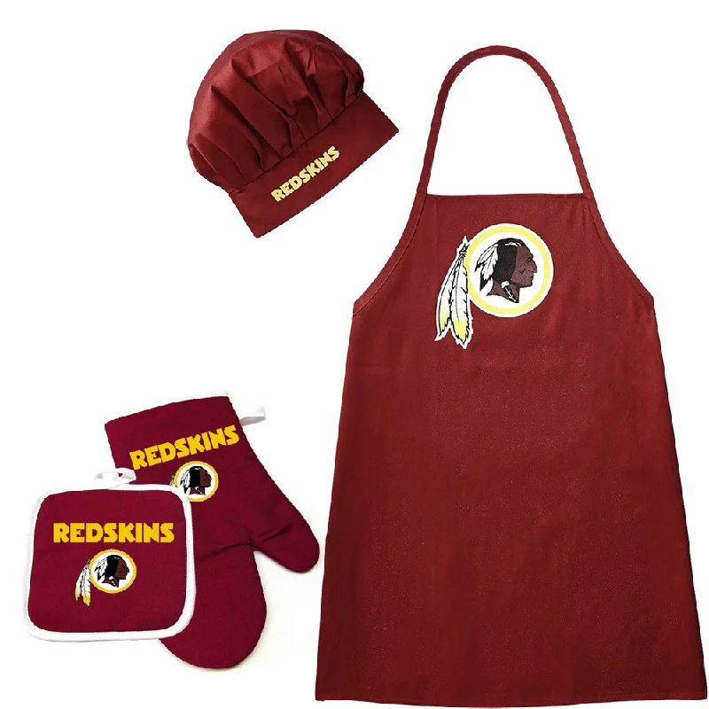 Ultralight tent pole set-Washington Redskins NFL Barbeque Apron, Chef's Hat and Pot Holder Deluxe Set