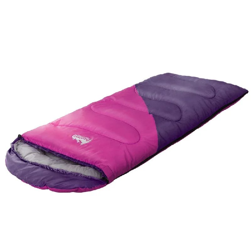 Compact signal mirror-Weisshorn Sleeping Bag Bags Kid 172cm Camping Hiking Thermal Pink