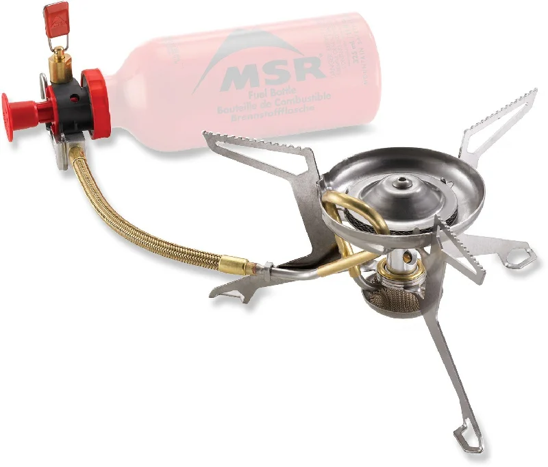 Windproof dual-burner stove-WhisperLite International Backpacking Stove