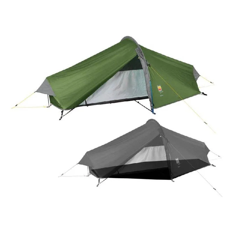 Reflective guyline cord-Wild Country Zephyros Compact 1 One-Person Tent + Footprint Bundle