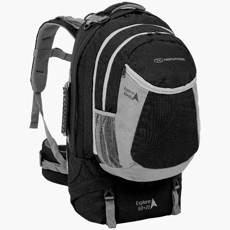 Breathable sleeping mask-X-PLORER Rucksack, 60+20L